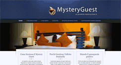 Desktop Screenshot of mysteryguests.it